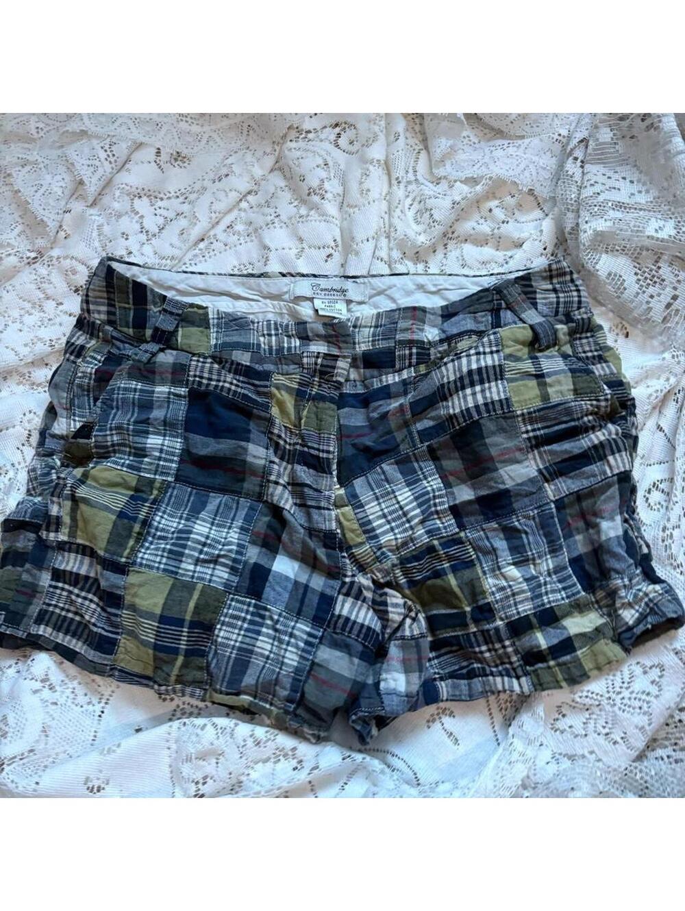 Mossimo Women's Multi and Green Shorts